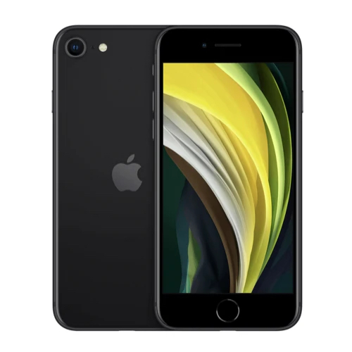 2020 Apple iPhone SE (64GB, Black) - New